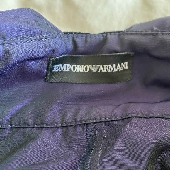 Emporio Armani Dress Wrap Tulle‎ Velvety Beaded Star Purple Size US 8 - Picture 7 of 10